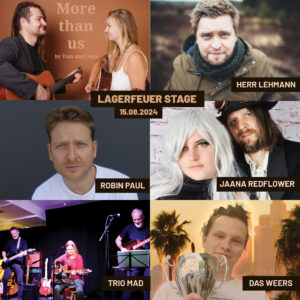 LAGERFEUER Stage August 2024 - Die Musiker*innen