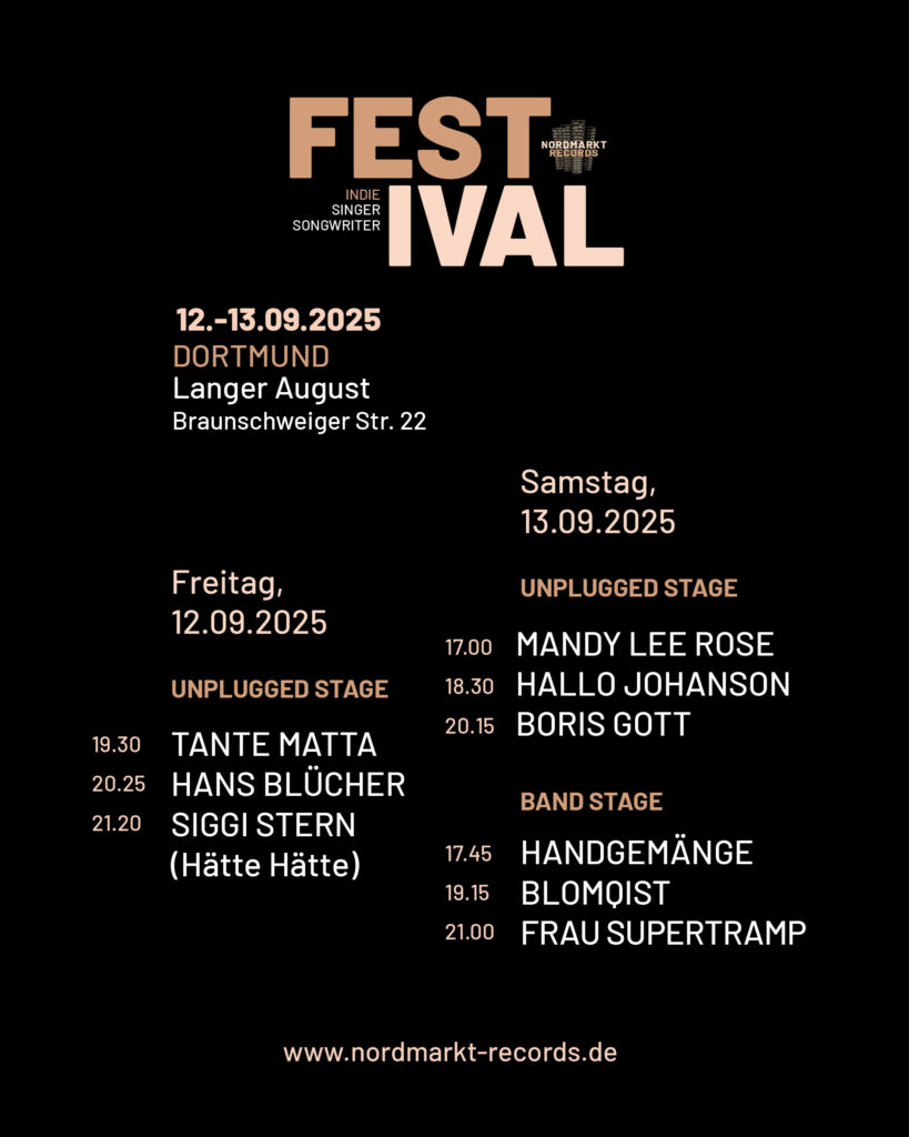 Timetable Festival DO unplugged